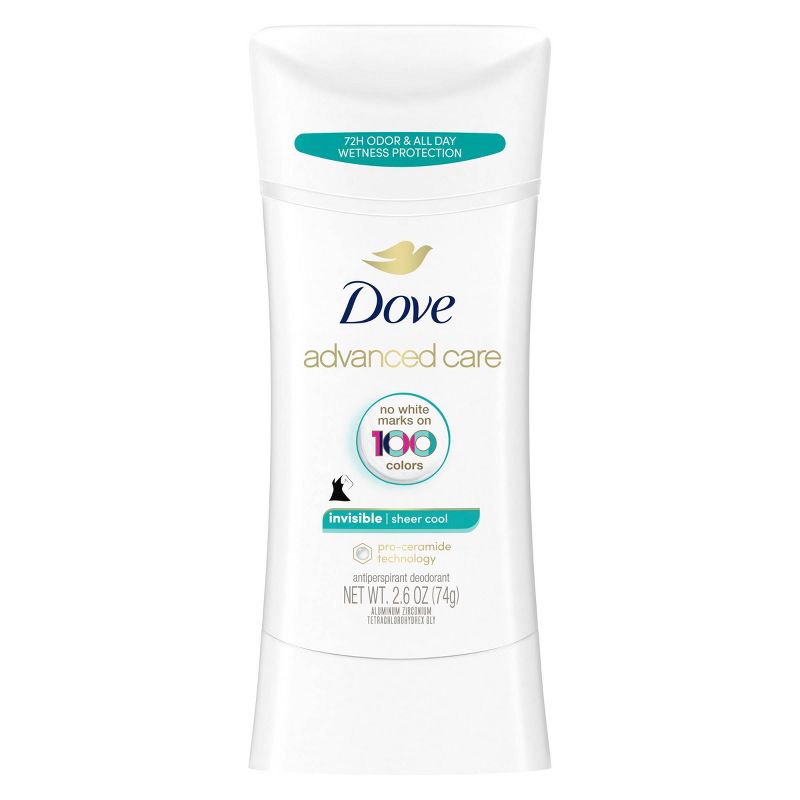 Dove Beauty Advanced Care Sheer Cool 48-Hour Women&#39;s Antiperspirant &#38; Deodorant - 2.6oz, 3 of 8