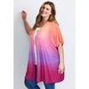 Avenue Women's Plus Size Knit Eyelet Duster - 4 of 4