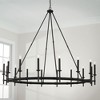 Capital Lighting Ogden 16 - Light Chandelier in  Brushed Black Iron - 3 of 3