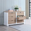 NicBex Modern 5/6 Drawer Dresser for Bedroom,Drawer Chest with Interlock Drawer Feature for Closet Organizer,Oak - 2 of 4