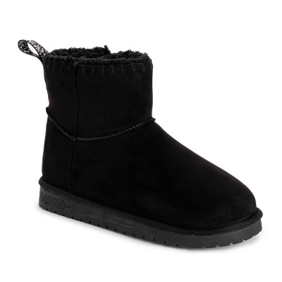 Stepping into MUK LUKS Tatum boots will keep your feet warm and