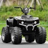 Costway 12V Kids 4-Wheeler ATV Quad Ride On Car w/ LED Lights Music  USB - 2 of 4