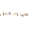 Northlight Pre-lit Battery Operated Snowflakes and Stars Christmas Garland - 5.5' x 3" - Warm White LED - 3 of 4