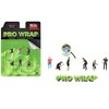"Pro Wrap" 6 piece Diecast Figure Set (6 Figures) Limited Edition for 1/64 Scale Models by American Diorama - 4 of 4