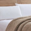 Plazatex Chevron Braided Stylish Soft Comfortable and Lightweight All Seasons Blanket Twin Taupe - 3 of 4