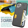 Smartish iPhone 15 Wallet Case - Wallet Slayer Vol 2 Credit Card Kickstand Holder - 2 of 4