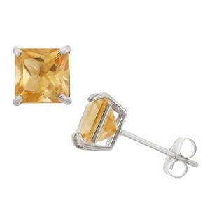 Designs By Gioelli 10K Gold Gemstone Stud Earrings - 1 of 2