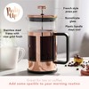 Pinky Up Piper Gold Press Pot Tea and Coffee Maker - 2 of 4
