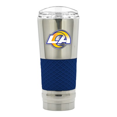 NFL Los Angeles Rams 24oz Draft Tumbler with Chrome Finish