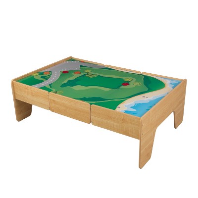 kidkraft train table with storage