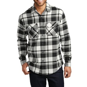 Mafoose Buffalo Plaid Flannel Long Sleeve Shirt Casual Button Down With Pockets - 1 of 4