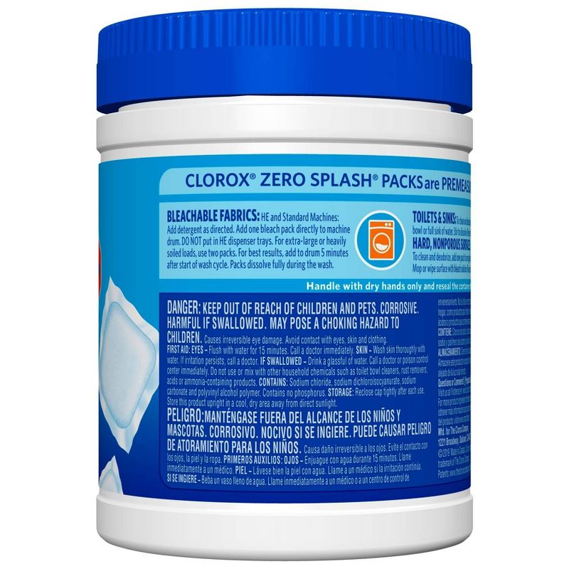 Clorox Zero Splash Bleach Packs - 12ct, 4 of 6
