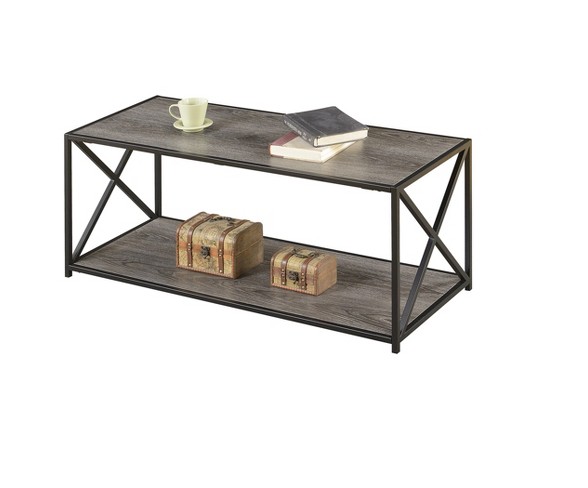 Tucson Coffee Table - Weathered Gray - Johar Furniture