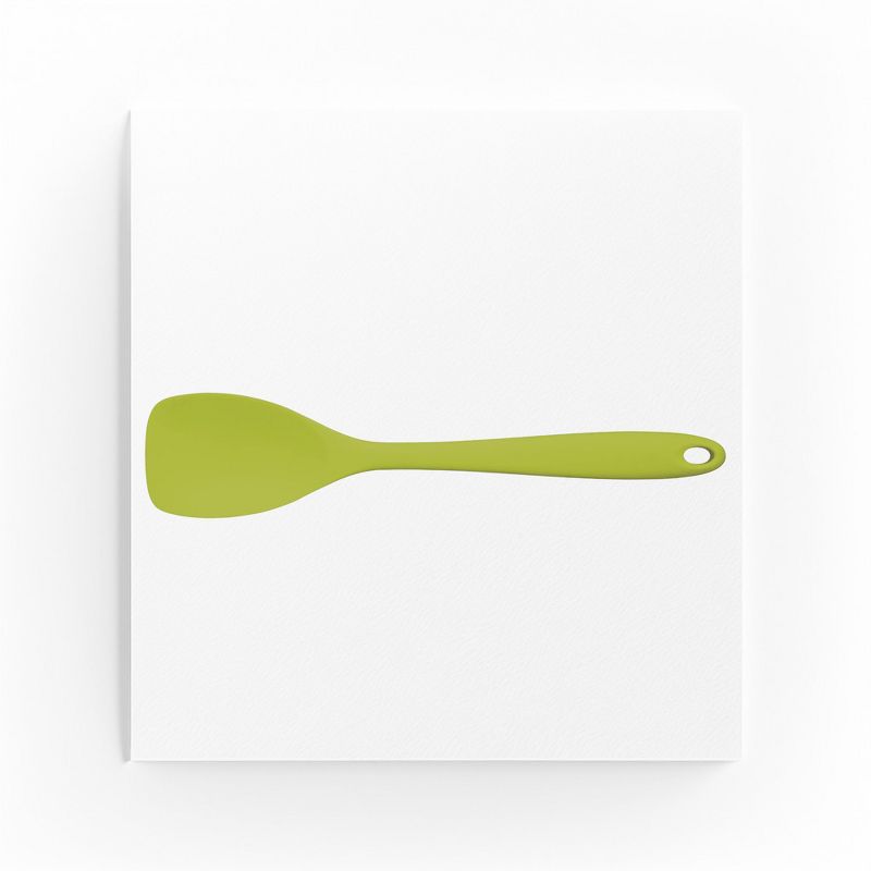Farberware Colourworks Silicone Spoon Spatula, 12 Inch, Green, 3 of 4
