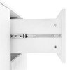 VYNXARIA U_STYLE Wave Pattern Storage Cabinet with 2 Doors & 2 Drawers - Versatile & Adjustable - 4 of 4