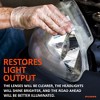 SYLVANIA Headlight Restoration Kit Restore Sun Damaged Headlights UV Block Coat - 3 of 4