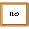 PosterPalooza | 11x9 Wood Antique Frame with UV Acrylic, 4 Finishes: Bronze, Gold, Silver, and Black - 2 of 4