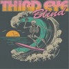 Third Eye Blind Women's Surf Skeleton Short Sleeve Graphic Cotton T-Shirt - 2 of 3
