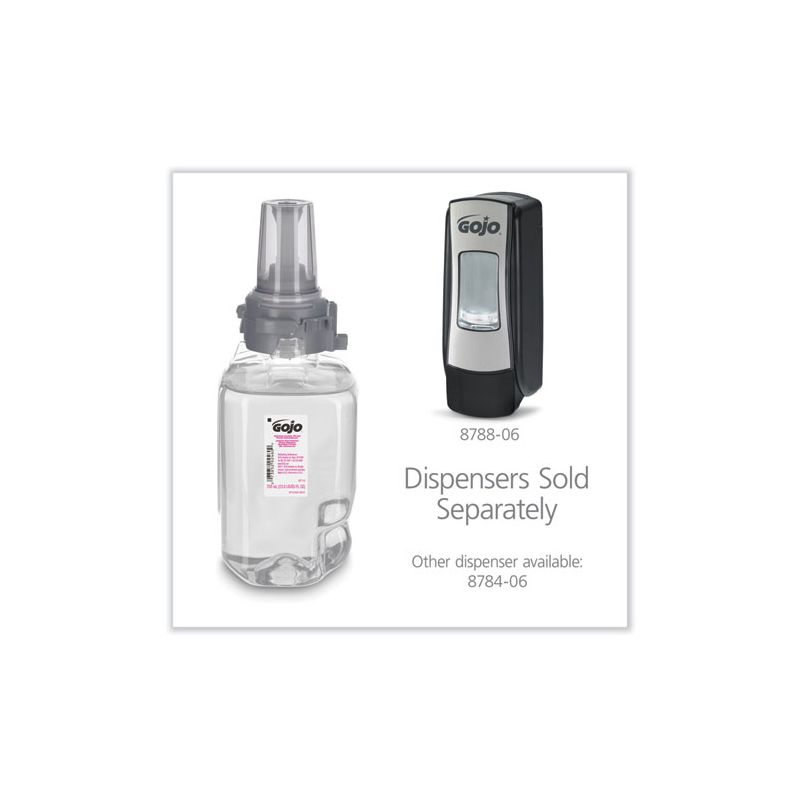 GOJO Antibacterial Foam Hand Wash Refill for ADX-7 Dispensers, Plum Scent, 700 mL, 4/Carton, 5 of 6