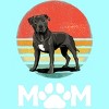 Women's Design By Humans Mother's Day Pittie Mom Pitbull Dog Lovers By JorgeLopez Racerback Tank Top - 2 of 2