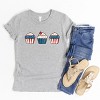 The Juniper Shop Patriotic Cupcakes Youth Short Sleeve Tee - 4 of 4