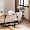 Long Narrow Console Table,  Entryway Table with Storage Shelf, Behind Couch or Hallway, Farmhouse & Industrial - 4 of 4