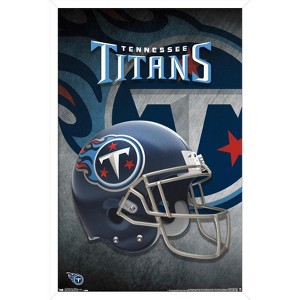 Trends International NFL Tennessee Titans - Helmet 18 Framed Wall Poster Prints - 1 of 4