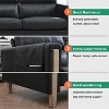 GDFStudio Addison Comfortable 79.5" Three-Seater Sofa with Side Pockets and Rubber Wood Legs - 4 of 4