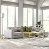 Hudson and Canal 69" Tall Floor Lamp with Glass Shade - 4 of 4