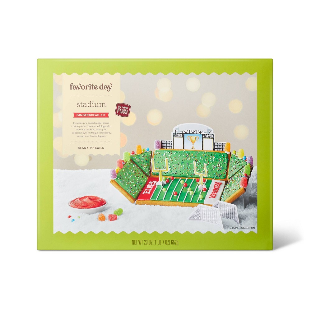 Sports Stadium Kit with Green Icing and Festive Paper - Favorite Day