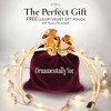 All I Want for Christmas is You Elegant Artistic Musical Christmas Ornament, Classic Tree Decoration| OrnamentallyYou - 2 of 4