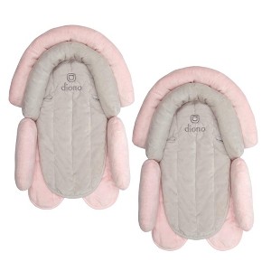 Diono Cuddle Soft 2-Pack 2-in-1 Baby Head Neck Body Support Pillow for Car Seats and Strollers - 1 of 4