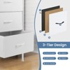 DOMETOUR Dresser for Bedroom 6 Drawers Wide Fabric Storage Units Chest of Drawers for Bedroom with Metal Frame and Wooden Top - 3 of 4