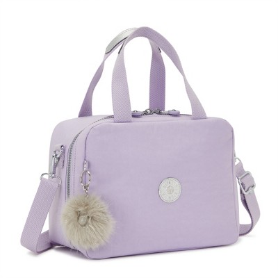 Bridal Lavender Polyester Rectangular Tote Bag with Adjustable Strap