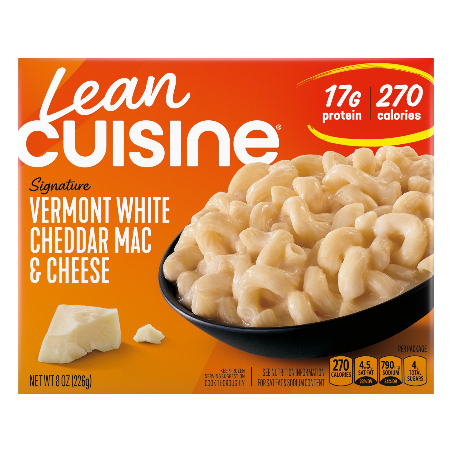 Lean Cuisine Protein Kick Vermont White Cheddar Frozen Mac and Cheese - 8oz