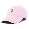 Dalix Pina Colada Embroidered Cap Cotton Baseball Cute Cool Dad Hat Womens - 4 of 4