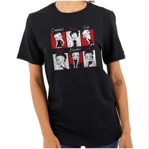 Betty Boop Motivational Squares Womens Graphic T Shirt Tees Brisco Brands - 1 of 4