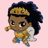 Infant's DC Super Friends Chibi Nubia Bodysuit - 2 of 3
