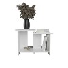 Vynxaria 23.6" W Coffee Table with Open Shelf - Stylish Storage for Living Room & Home Office - 2 of 4