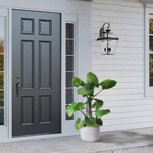 GDFStudio Amira Modern Patio 3 Piece Ceramic Flowerpot - 1 of 4