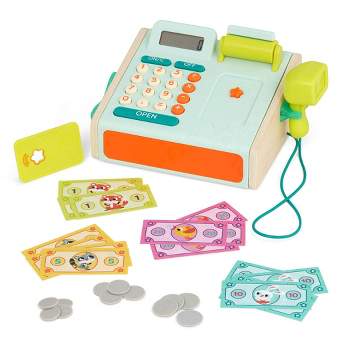 B. toys Toy Cash Register - Mini Cashier Playset