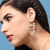 SOHI Women's California Gold Party Drop Earring - 3 of 4