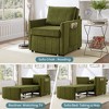 NicBex Convertible Sofa Bed Sleeper Chair with 5-Position Adjustable Backrest & Storage,Upholstered Small Couch for Living Room,Bedroom - 4 of 4