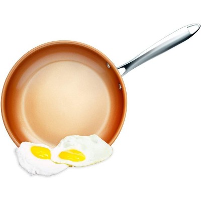 Gotham Steel 10'' and 11'' Nonstick Ceramic Fry Pan Set