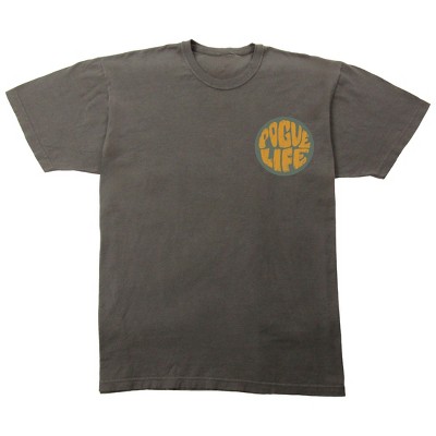 Outer Banks Poges Life Smiley Face Men’s Pepper Black Crew Neck Short Sleeve T-shirt