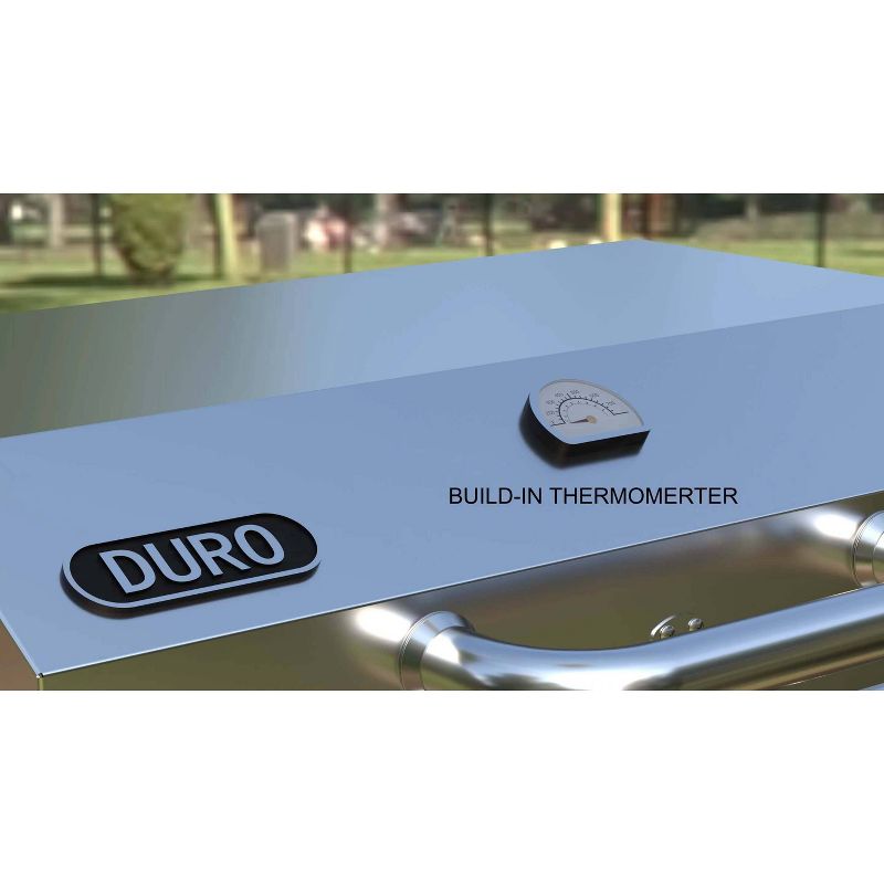 Duro Stainless Steel 12,000 BTU Gas Grill 880-0015 Silver, 4 of 13