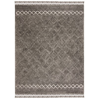 8'x10' Venessa Area Rug Charcoal - Safavieh