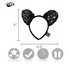 HalloweenCostumes.com One Size Fits Most   Dr. Seuss Cat in the Hat & Thing 1 & Thing 2 Costume Ears Headband, Black/Blue/Pink - 2 of 4