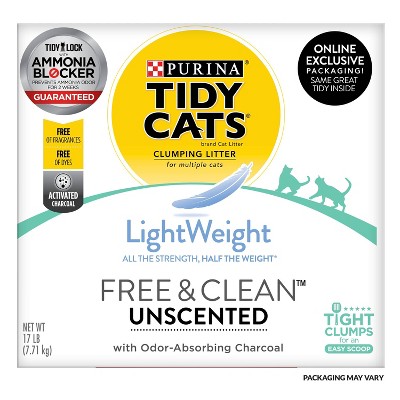 tidy cats free and clean