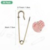 Unique Bargains Durable Sewing Upholstery Spring Lock Blanket Bulk Large Safety Pins 30 Pcs - 3 of 4